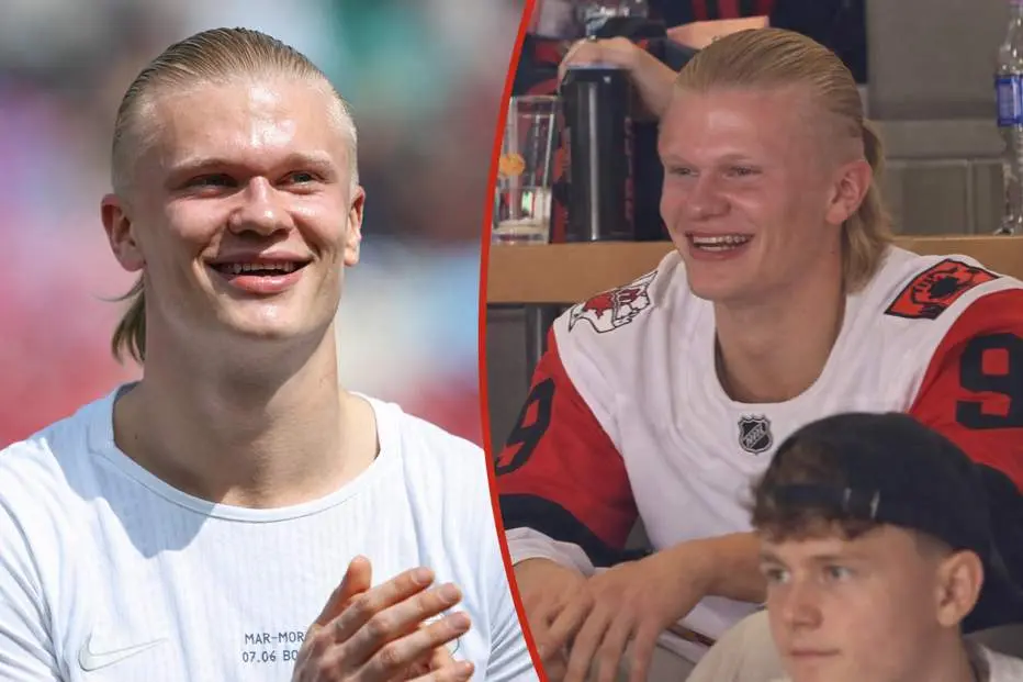 Här dyker Haaland upp – på Stanley Cup-finalen