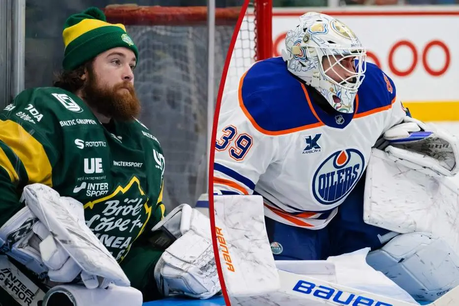 Efter mardrömmen i Björklöven – nu uttalad förstamålvakt i NHL