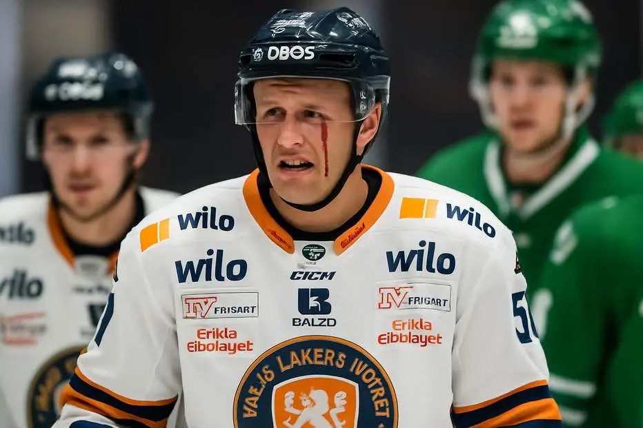 Hugo Gustafsson kan bli borta länge efter otäcka ögonskada