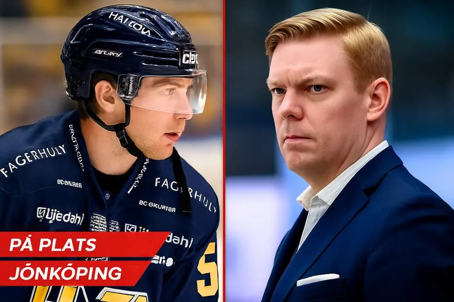 HV71:s svar om Andreas Borgman: ”Borta några veckor”