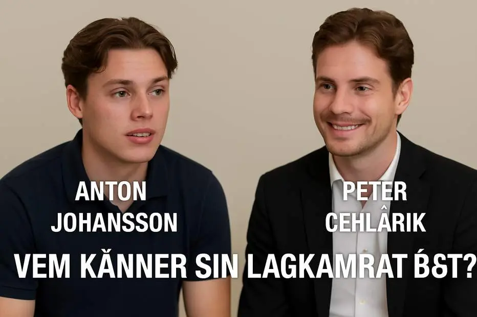 Leksandsduon quizar om varandra: ”Tar aldrig med sig tårta”