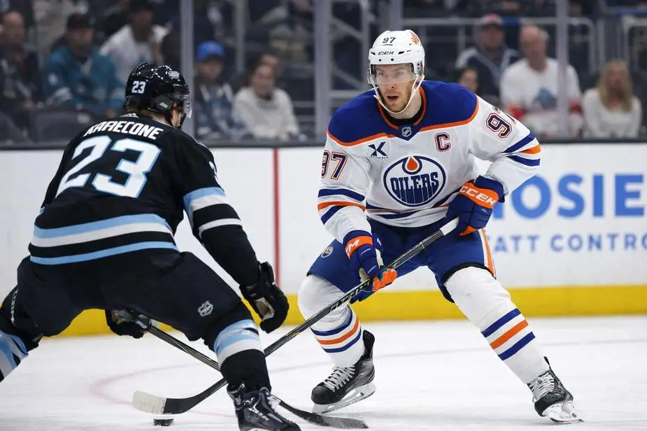 McDavid skriver historia – når två milstolpar i samma match