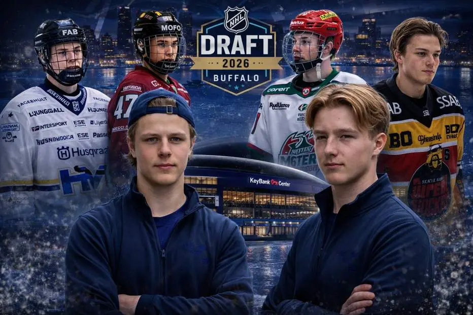 Mock Draft: Där hamnar svenskarna i NHL-draften