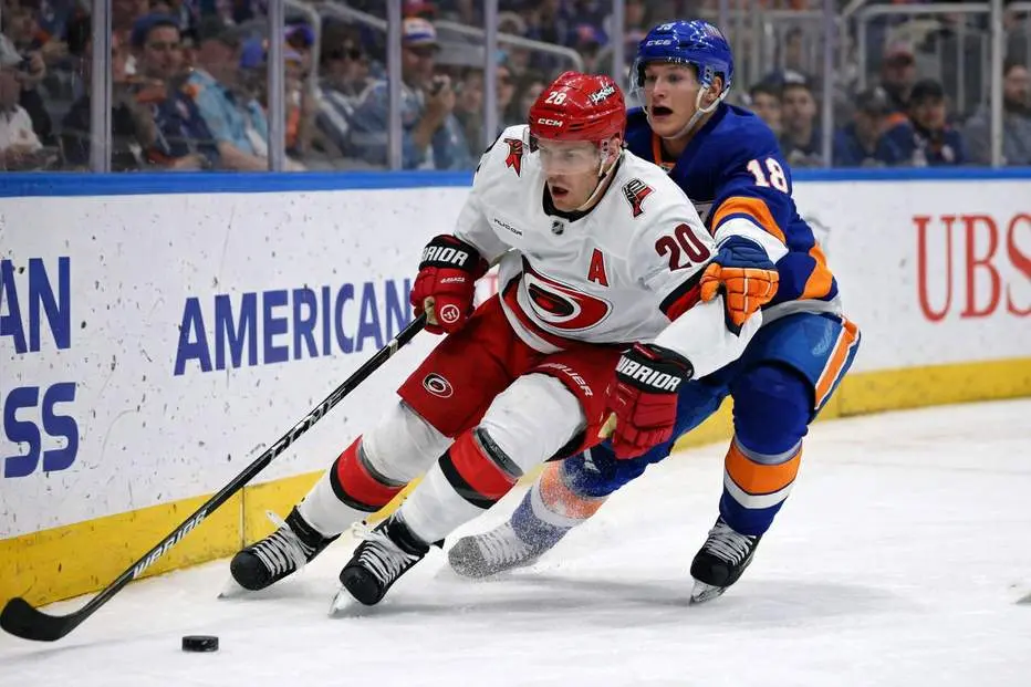 Poäng av Eklund i NHL-debuten