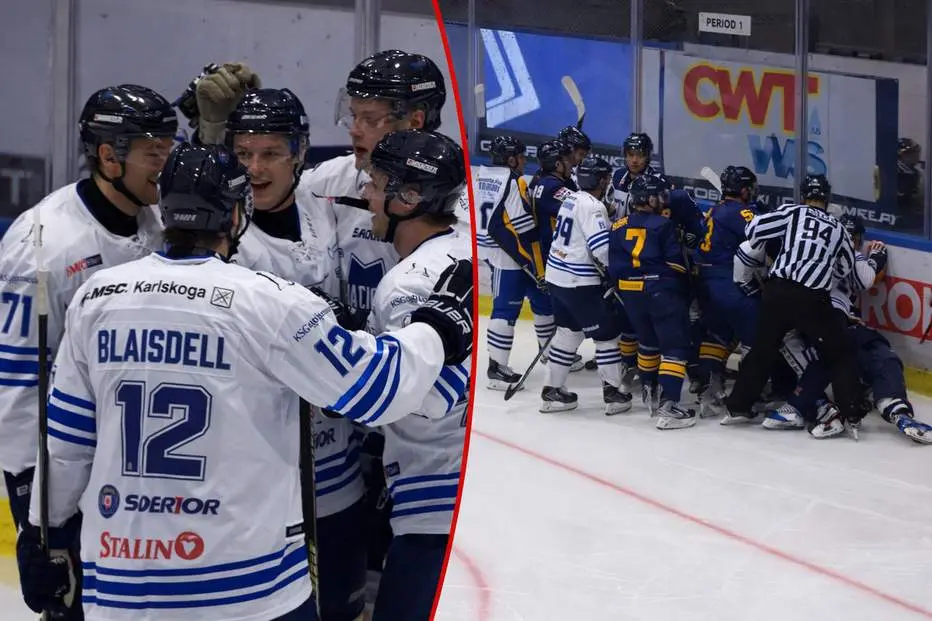 Vinner stort – i stökig träningsmatch
