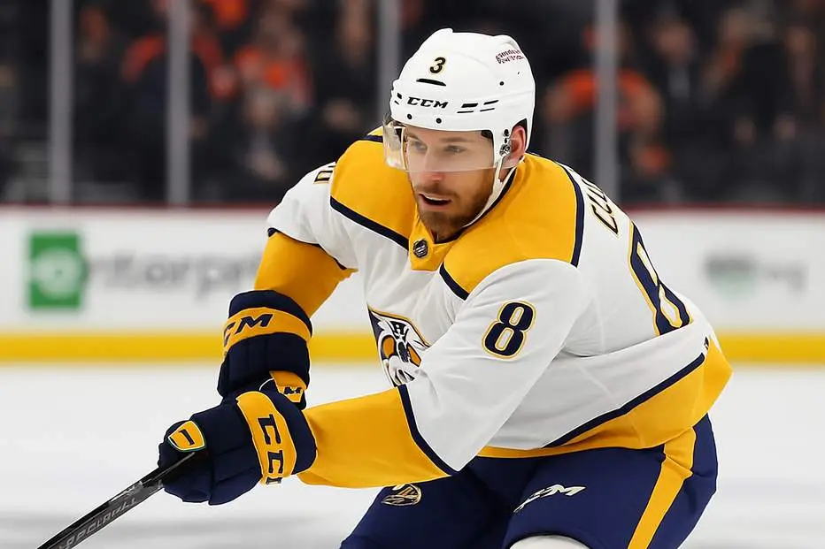 Svenske tuffingen kallas upp av Nashville Predators
