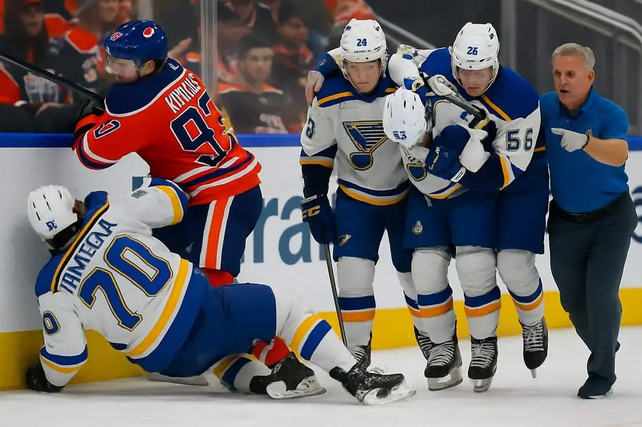 Svenskens otäcka skada – efter närkampen med McDavid