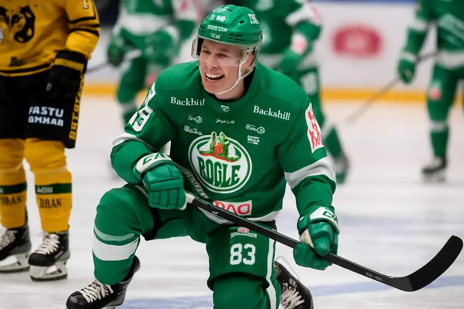 Tung smäll för Rögle – kaptenen skadad