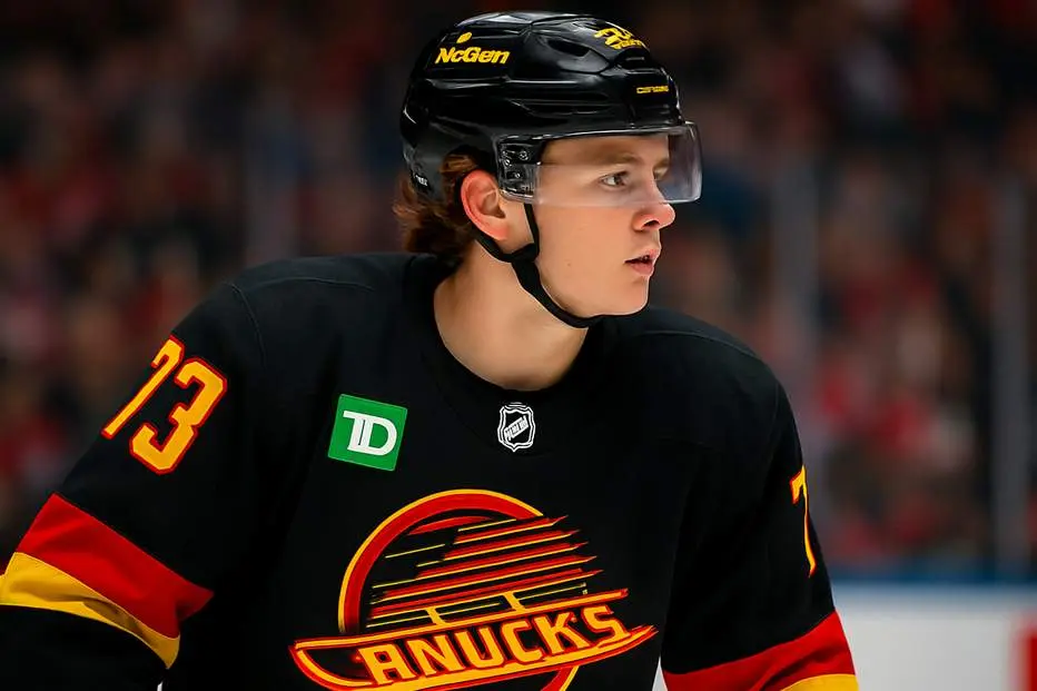 Tidigare stortalangen placeras på waivers av Vancouver