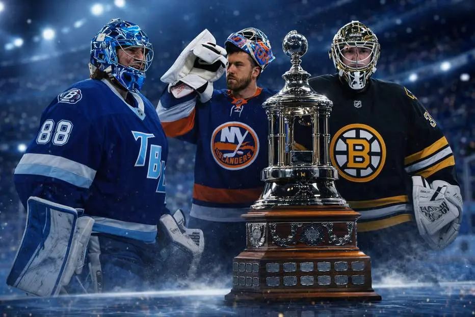 De gör upp om priset till NHL:s bästa målvakt