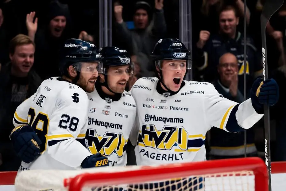 Viktig seger för HV71 – närmar sig säker mark